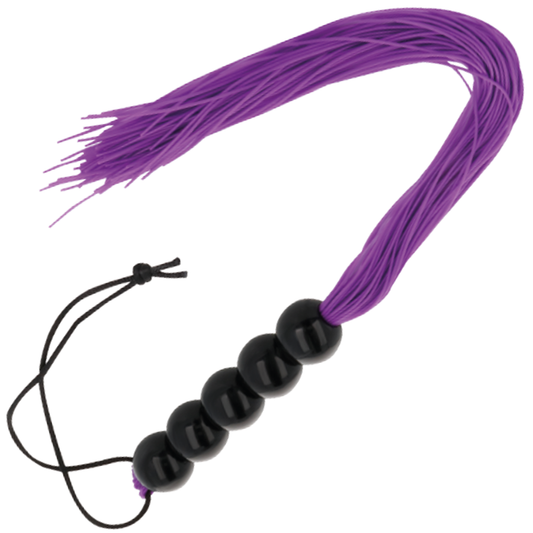 DARKNESS — Látigo bondage lila 45 cm