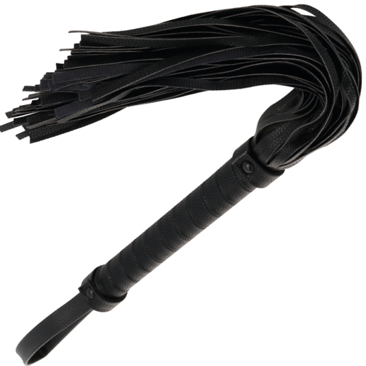DARKNESS — Látigo bondage negro 42 cm