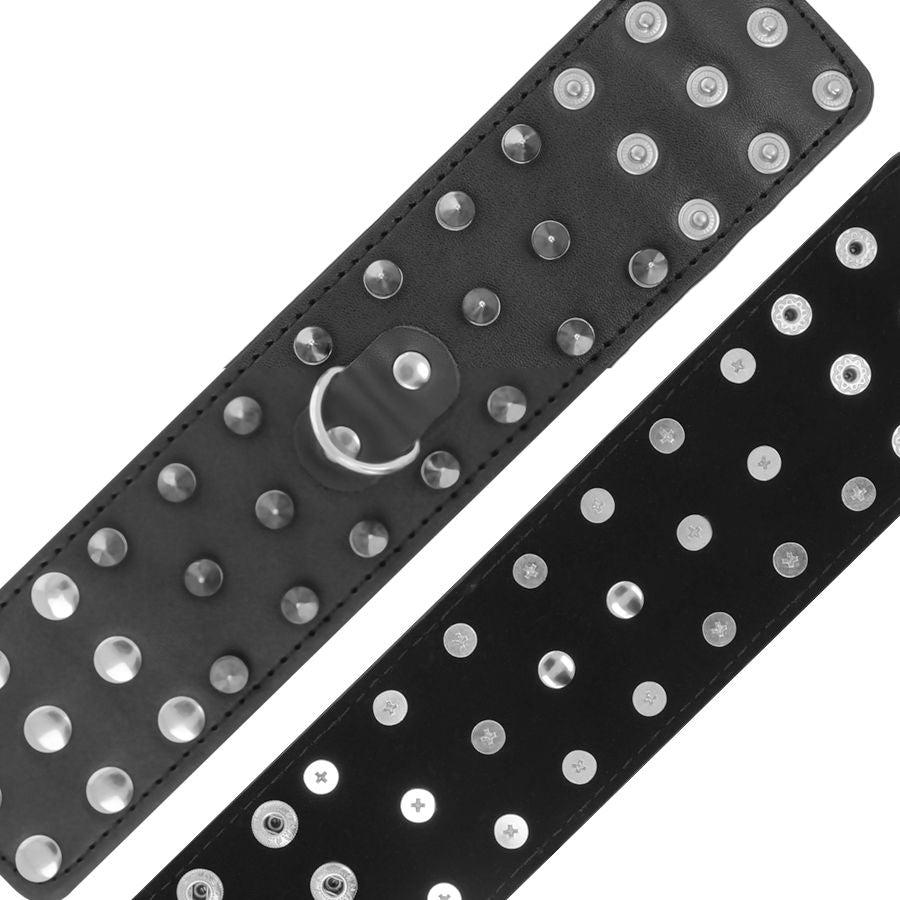 DARKNESS - Skulls and Bones esposas con pinchos negro