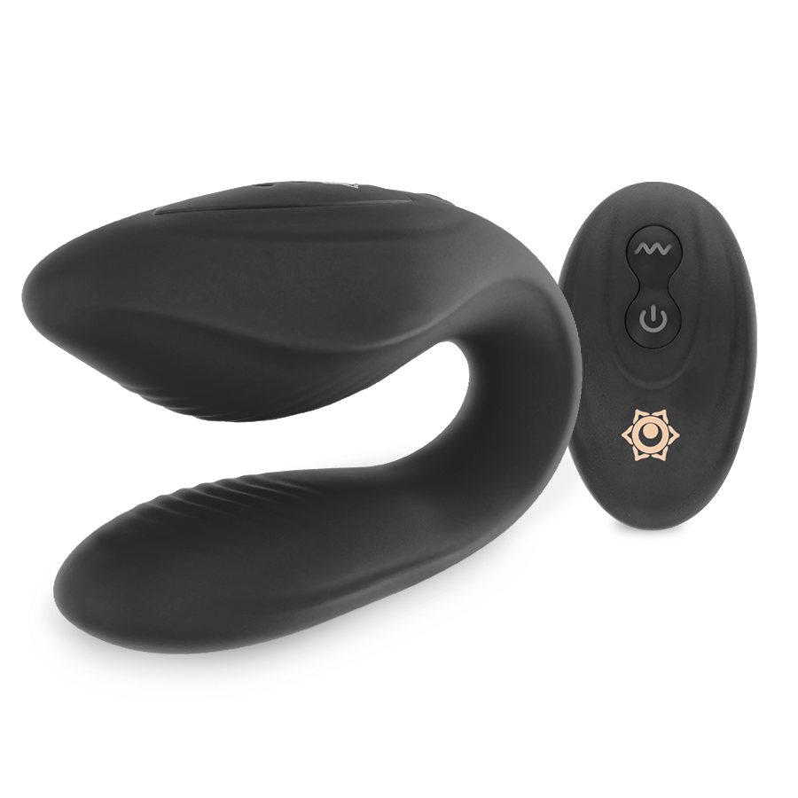RITHUAL Kama — vibrador para parejas con control remoto negro