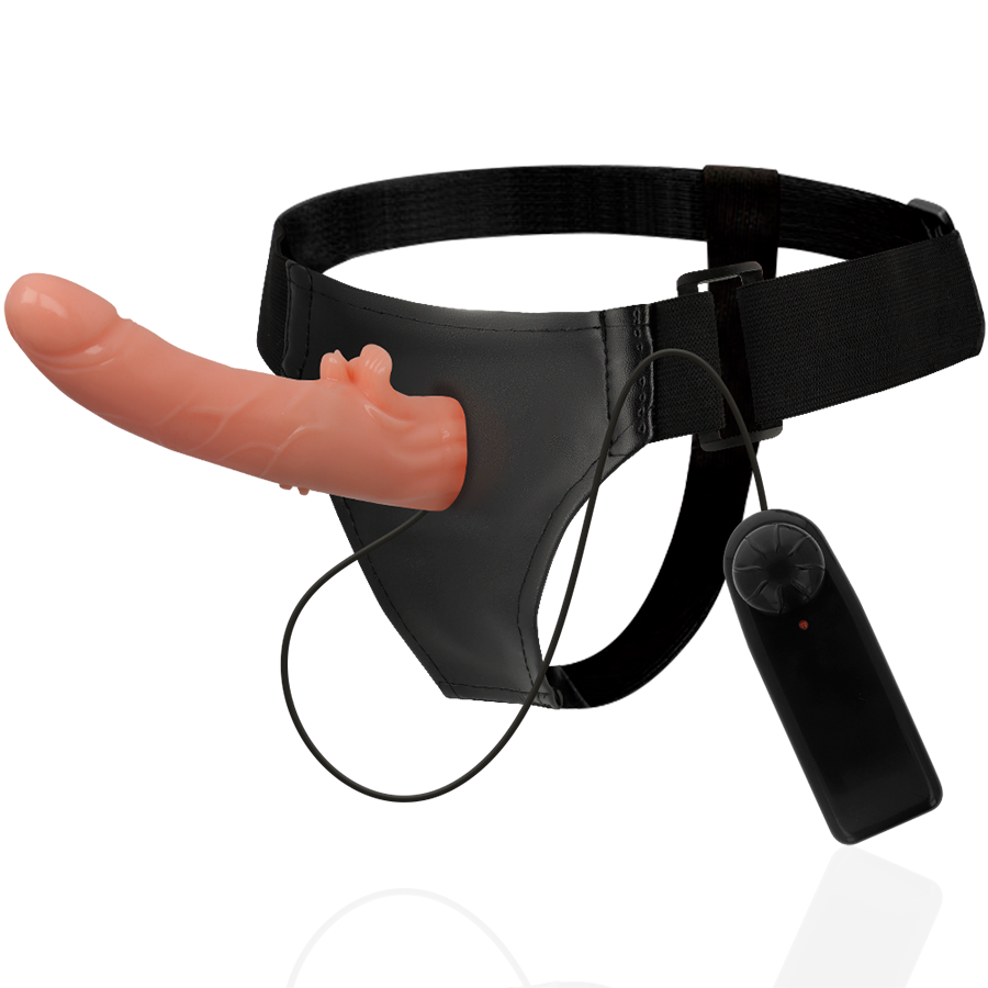 HARNESS ATTRACTION - Arnés Vibrador Hector 20 cm - O - 3.5 cm