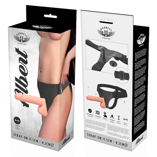 HARNESS ATTRACTION - Arnés Albert Realistic 17.5 cm - O - 4.3 cm