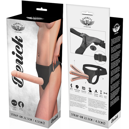 HARNESS ATTRACTION - Derick Arnés Articulable 22.5 cm - O - 4.5 cm