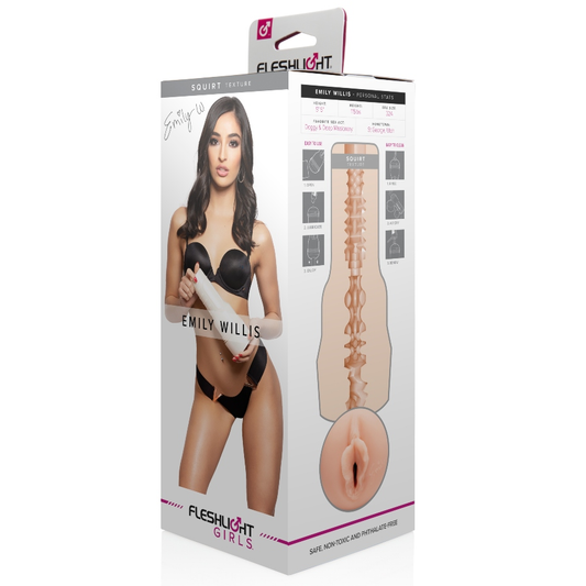 FLESHLIGHT - Emily Willis masturbador masculino textura vagina