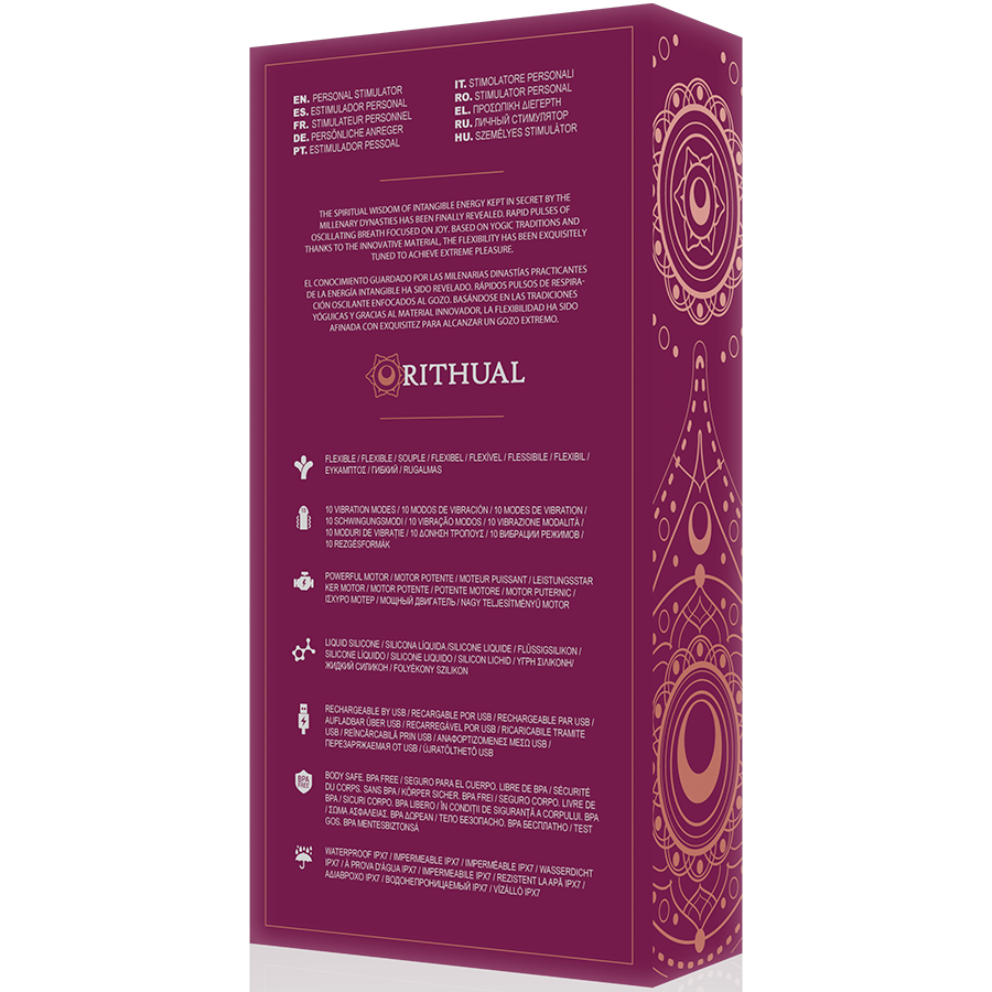RITHUAL - Kriya estimulador punto-G recargable orquídea
