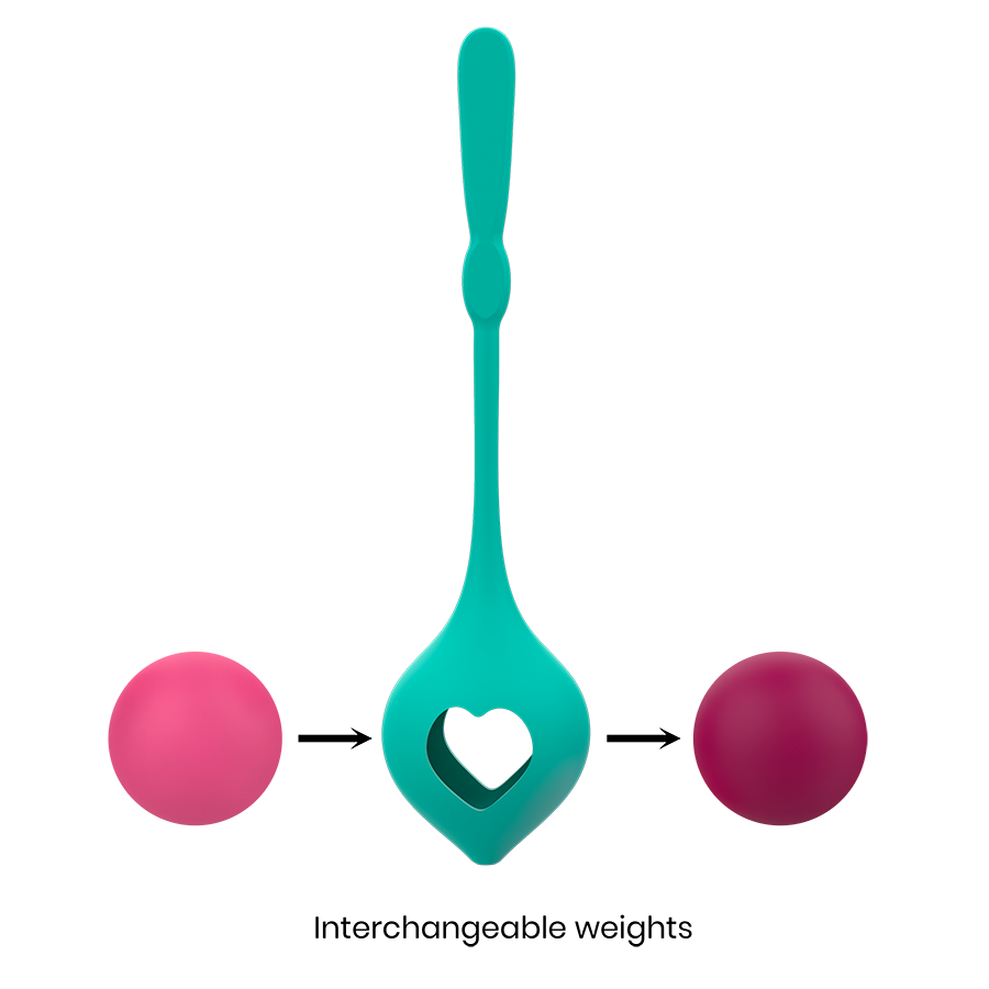 RITHUAL — Deva set entrenamiento pélvico verde aqua