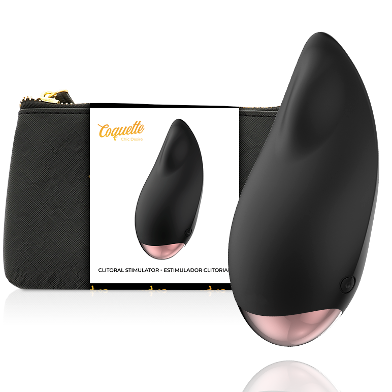 COQUETTE CHIC DESIRE - Estimulador clítoris negro / gold gota