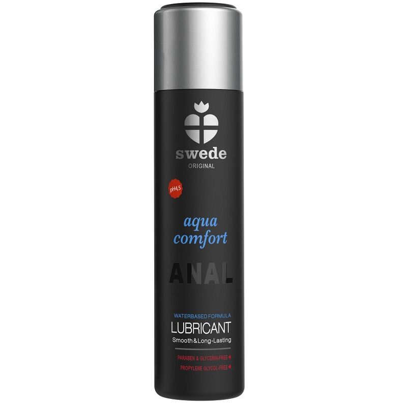 SWEDE — Aqua Comfort Lubricante Anal Base Agua 60 ml
