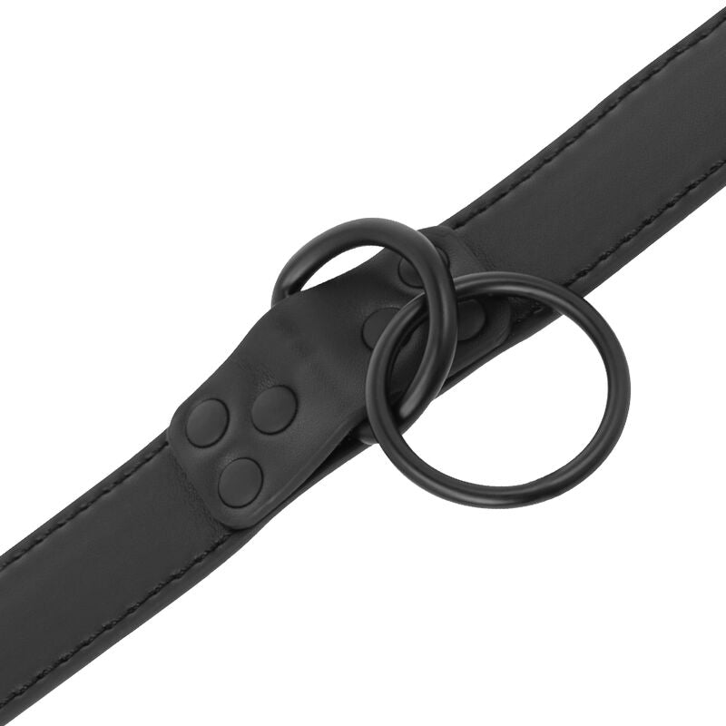 DARKNESS — Collar con cadena negro 1