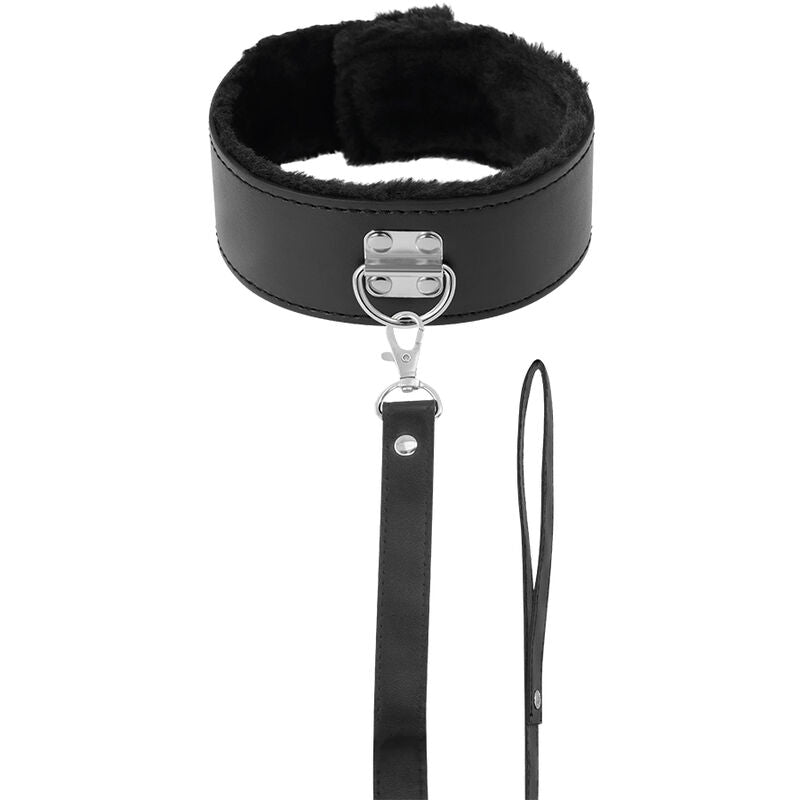 DARKNESS — Collar forrado con cadena Titanium