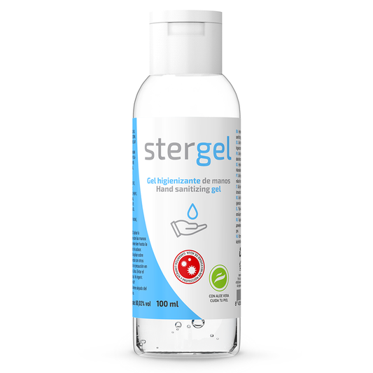 STERGEL — gel hidroalcohólico higienizante de manos Aloe Vera 100 ml