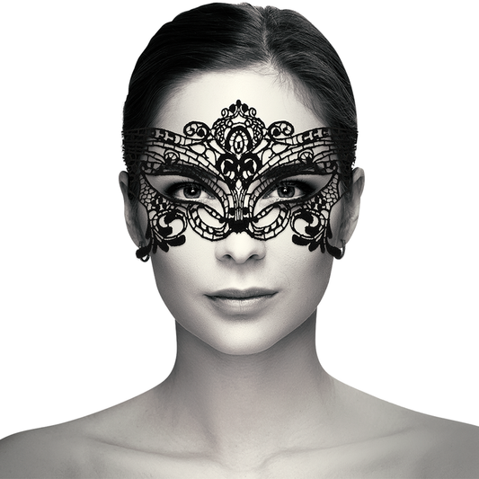 COQUETTE Chic Desire — antifaz encaje negro ancho