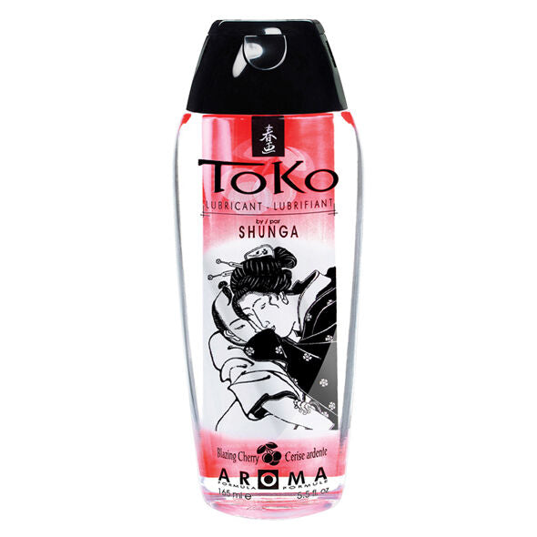 SHUNGA — Toko Aroma lubricante sabor cereza ardiente 165 ml