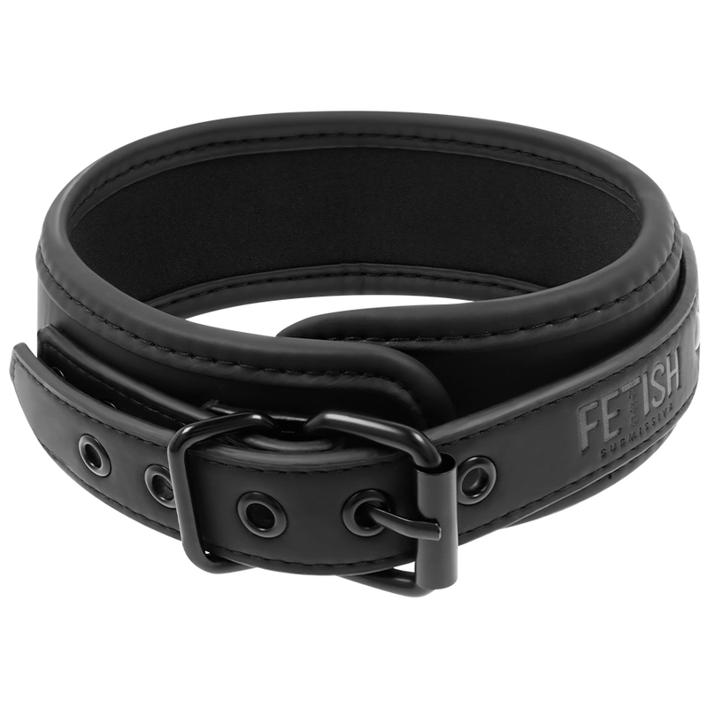 FETISH SUBMISSIVE — Collar con cadena con forro de neopreno