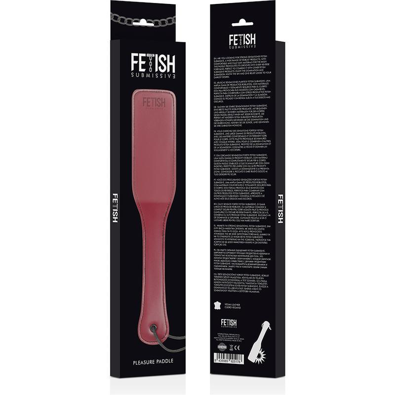 FETISH SUBMISSIVE DARK ROOM — Fusta de Cuero Vegano