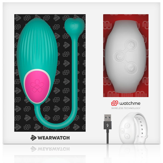 WEARWATCH - Huevo control remoto Technology WatchMe agua marina / níveo